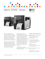 Zebra ZT200 series Datasheet