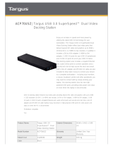 Targus ACP70USZ-50 Datasheet