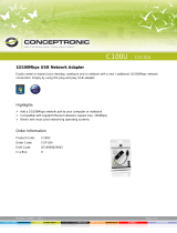 Conceptronic C100U Datasheet