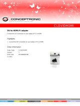 Conceptronic CLDVIDHDMI Datasheet