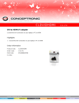 Conceptronic C31-274 Datasheet