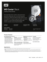 Western Digital Caviar Black WD2002FAEX User manual