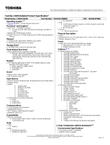 Toshiba PQQ15U-009002 Datasheet