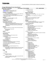 Toshiba R930-S9330 Datasheet