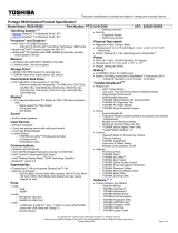 Toshiba R930-S9320 Datasheet