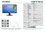 Hannspree HP 226 DGB User manual