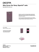 Dicota Slim Cover Datasheet