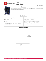 Altronix RB30 Datasheet