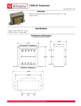 Altronix T1656 Datasheet