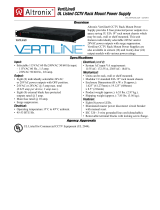 Altronix VERTILINE8 Datasheet