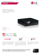 LG SP520 Datasheet