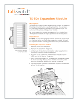 Talkswitch CT-TP001-107001 Datasheet