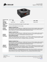 Corsair AX1200 User manual