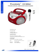 Soundmaster SCD-5650R Datasheet