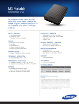 Samsung HX-M500TCB/G Datasheet