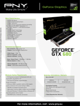 PNY GF680GTX2GEPB Datasheet