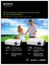 Sony VPL-DX100 Datasheet