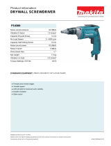 Makita FS4300 Datasheet