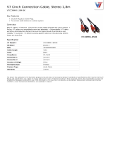 V7 V7CCNMM-1.8M-BK Datasheet