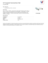 V7 V7COAXCNJP Datasheet