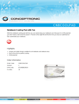 Conceptronic CNBCOOLPAD Datasheet