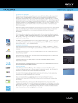 Sony VPCF125FX/B Datasheet