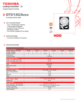 Toshiba DT01ACA200 Datasheet