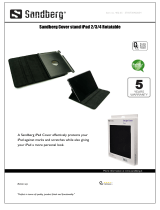 Sandberg Cover stand iPad 2/3/4 Rotatable Datasheet