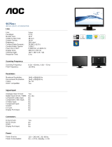 AOC 917SW+ Datasheet