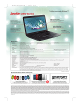 Toshiba C840-1005R Datasheet