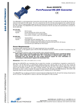 B&B Electronics 485SD9TB Datasheet