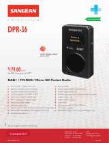 Sangean DPR36W Datasheet