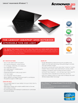Lenovo S400 Touch Datasheet
