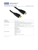 Cables Direct 99CDLHD4-115 Datasheet