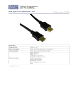 Cables Direct 99HDHS-100 Datasheet