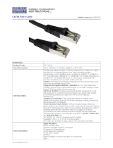 Cables Direct 1m CAT6a, M - M Datasheet