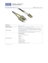 Cables Direct 0.5m ST-ST OM1 Datasheet