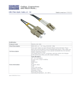 Cables Direct FB1M-LCSC-050 Datasheet