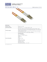 Cables Direct FB2M-LCLC-050 Datasheet