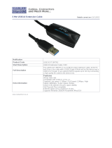 Cables Direct USB3-EXT-5MTRS Datasheet