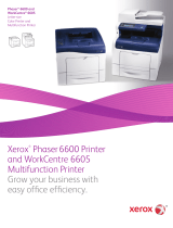 Xerox WORKCENTRE 6605 Datasheet