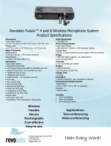 Revolabs 01-4FUSIONEU-NM Datasheet