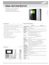 Samsung SSA-S2101 Datasheet