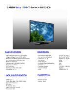 Sansui SLED2400 Datasheet