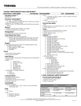 Toshiba PQQ19U-006004 Datasheet