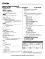 Toshiba S855-S5384 User manual