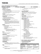 Toshiba X875-Q7390 User manual