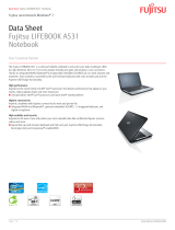 Fujitsu VFY:A5310MRKC1CZ Datasheet