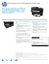 HP Pro M1212nf User manual