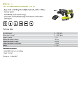 Ryobi 5133000217 Datasheet